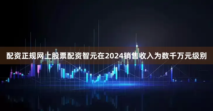 配资正规网上股票配资智元在2024销售收入为数千万元级别