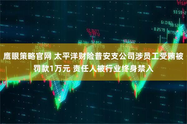 鹰眼策略官网 太平洋财险普安支公司涉员工受贿被罚款1万元 责任人被行业终身禁入