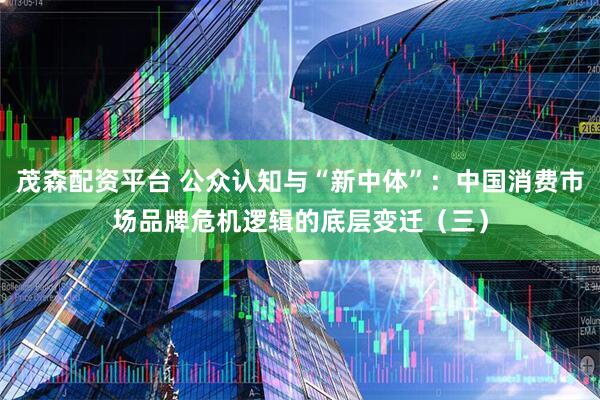 茂森配资平台 公众认知与“新中体”：中国消费市场品牌危机逻辑的底层变迁（三）